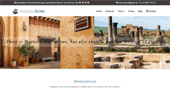 Desktop Screenshot of moroccodunes.com