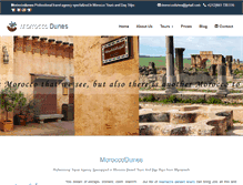 Tablet Screenshot of moroccodunes.com